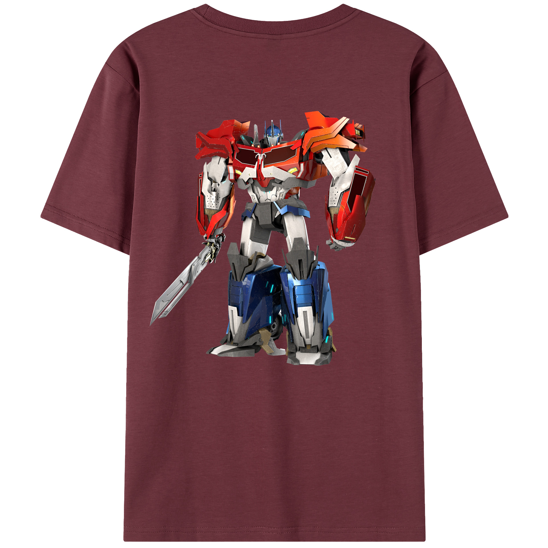 （画像用）  綿100％半袖Tシャツ（背面プリント）